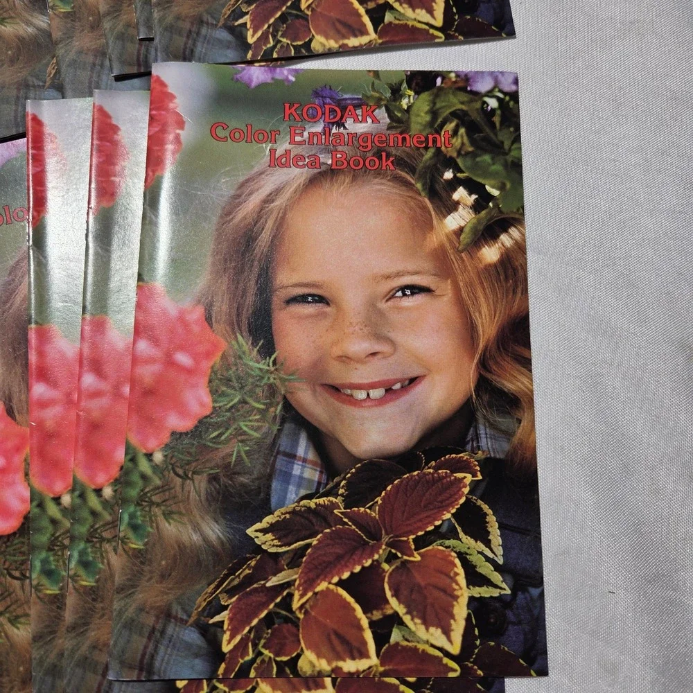 Lot of Vintage Kodak Color Enlargement Idea Book Photography Guides Ephemera